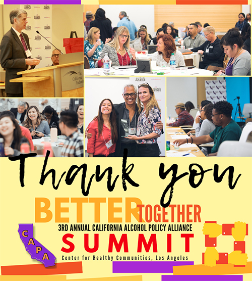 CAPA 2018 Summit Thank You Flyer