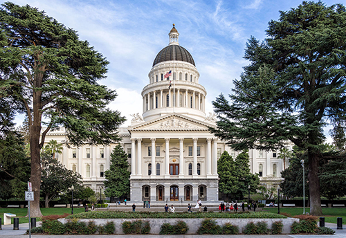 the California Capitol building, where many bad things and a few good things happen
