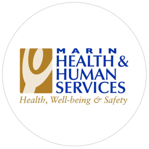Marin Health & Human Services logo. Link to visit website